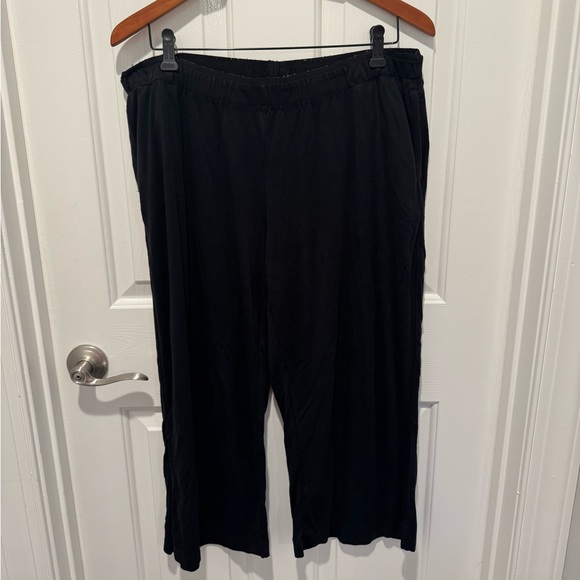SOMA Black Lounge Ankle Pajama Pants Size XL - Picture 1 of 11